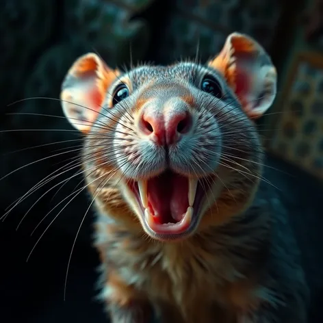 rat with teeth