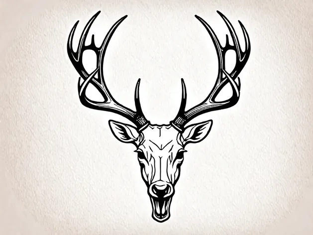 antler tattoo