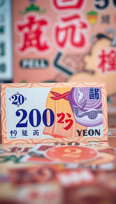 200 yen dollars