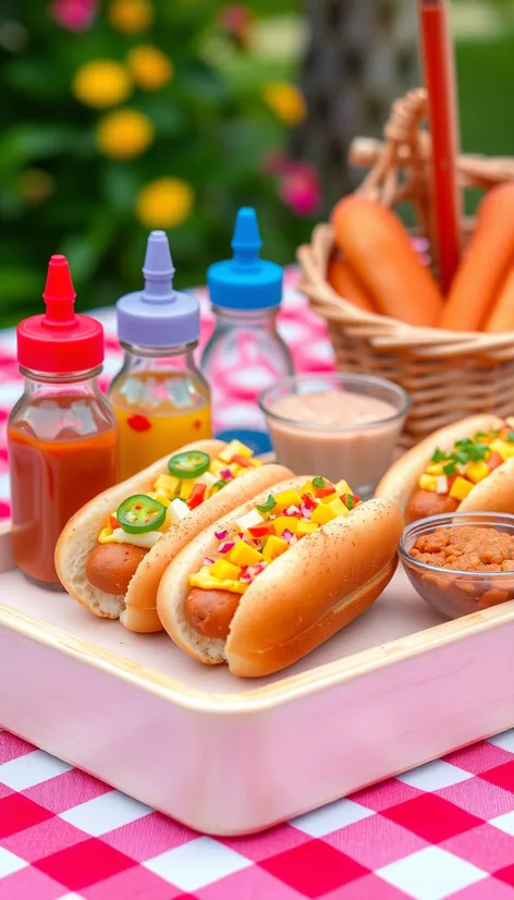 mini hot dogs