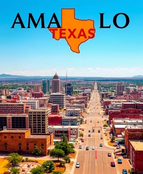 amarillo texas map