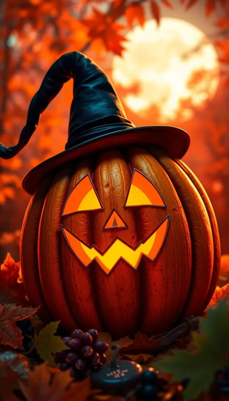 witch pumpkin