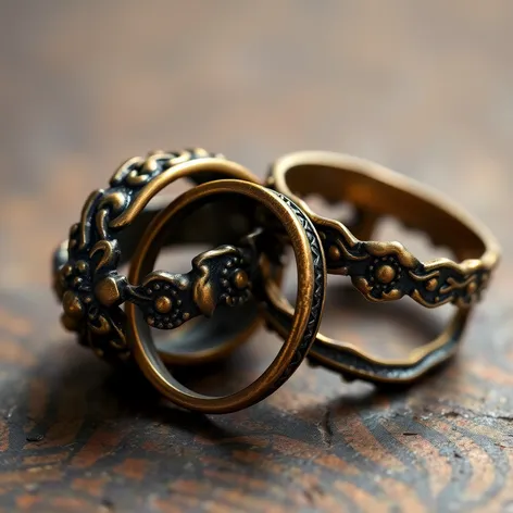 italian bronze rings