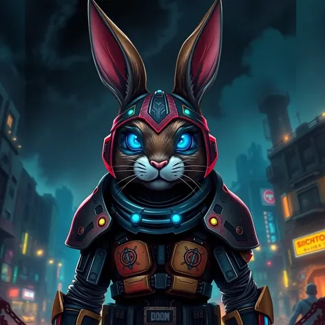 doom slayer bunny