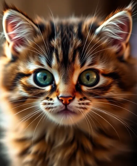 realistic cute cat