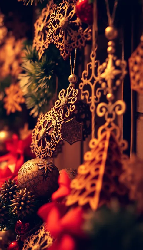 antique christmas decorations