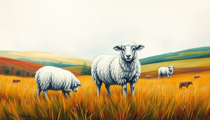 sheep drawing