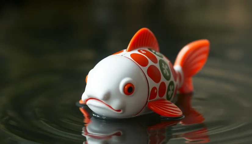 vintage lucky koi fish