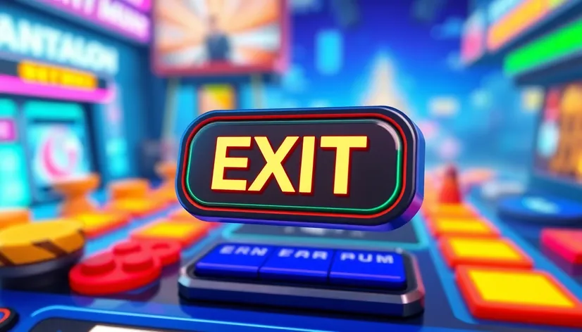 exit button in game