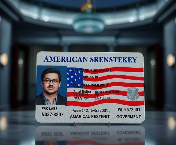 image american id card