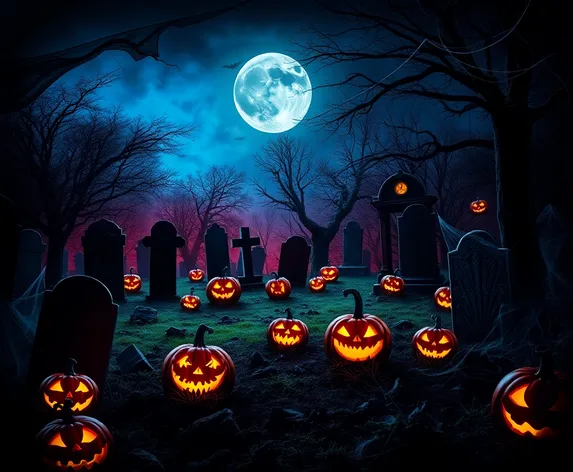 halloween graveyard