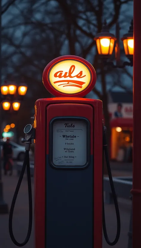 historic gas pump