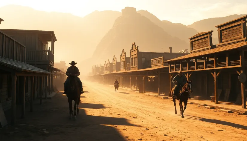 old west town