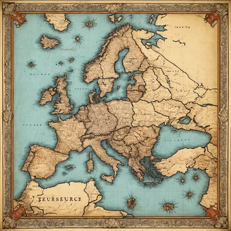 map of europe in