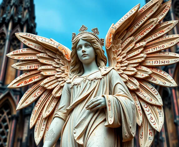 archangel michael statue