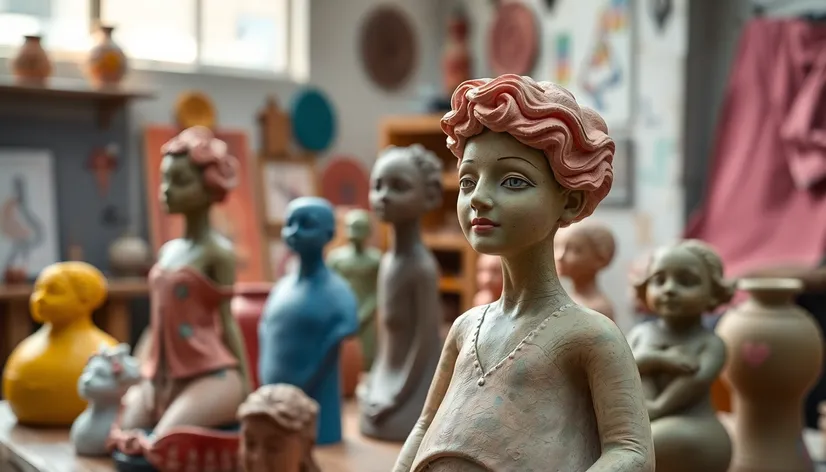 clay sculptures