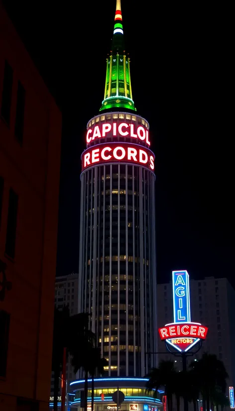 capitol records tower los