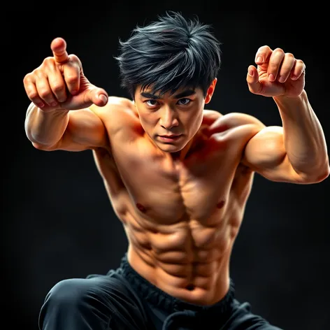 jackie chan muscles