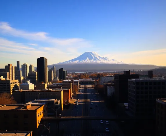 mt rainier to seattle