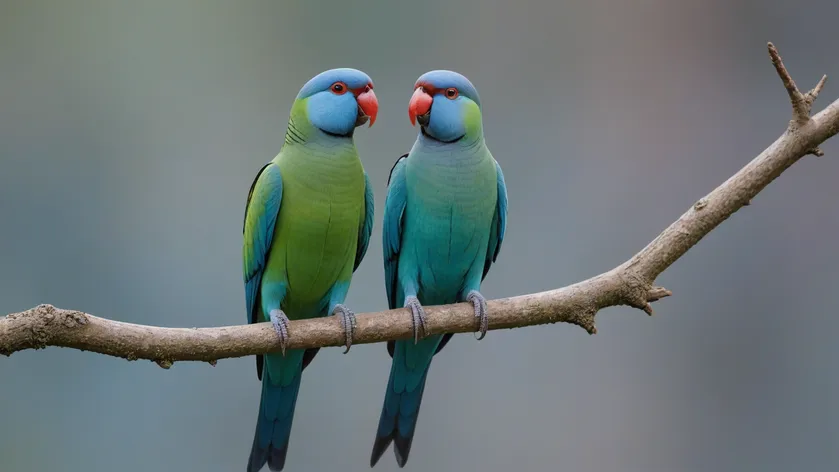 blue indian ringneck