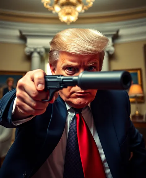 trump dodging bullet