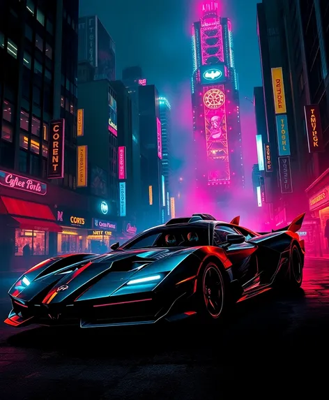 batman car cyberpunk