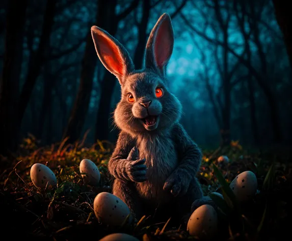 easter bunny scary