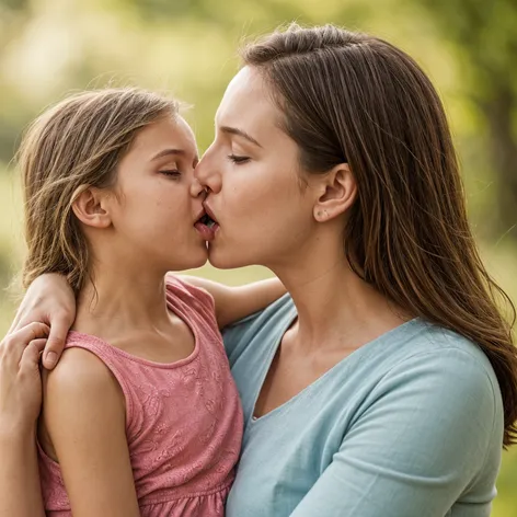 Make mom and daughter