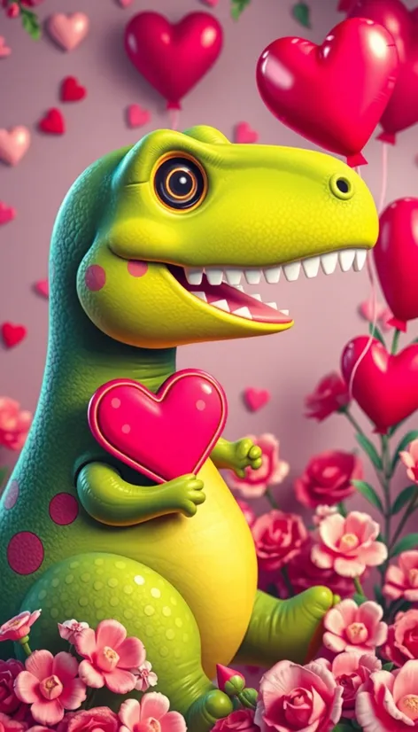 dinosaur valentine