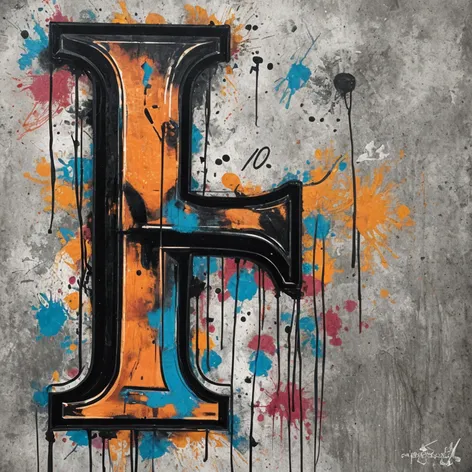 Graffiti letter l