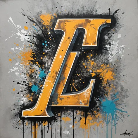 Graffiti letter l