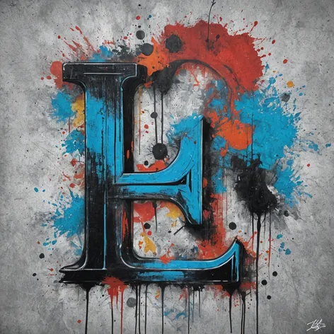 Graffiti letter l