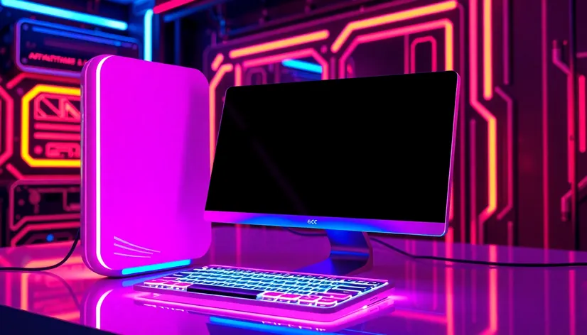 pink computer