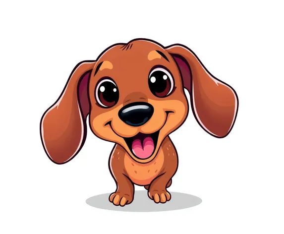 dachshund drawing