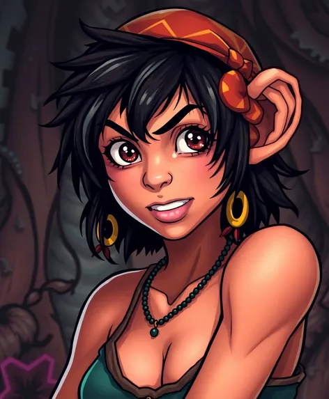 female monkey d luffy