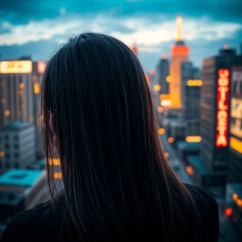 long hair undercut