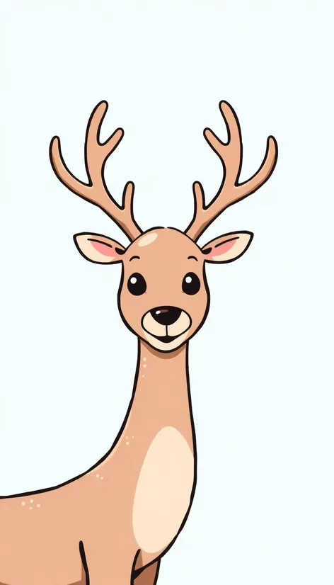 deer antlers cartoon