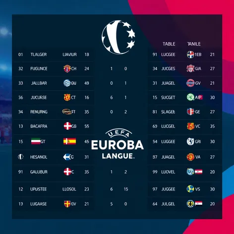 europa league standings