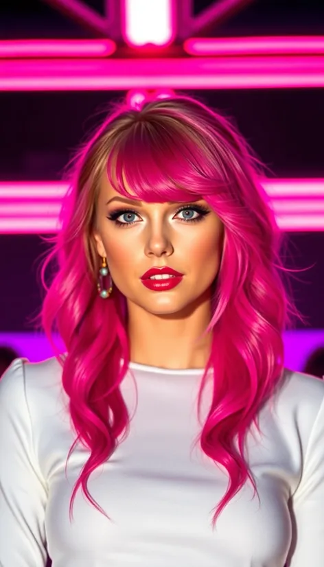 taylor swift with pink