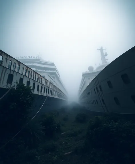 cruise ship graveyard