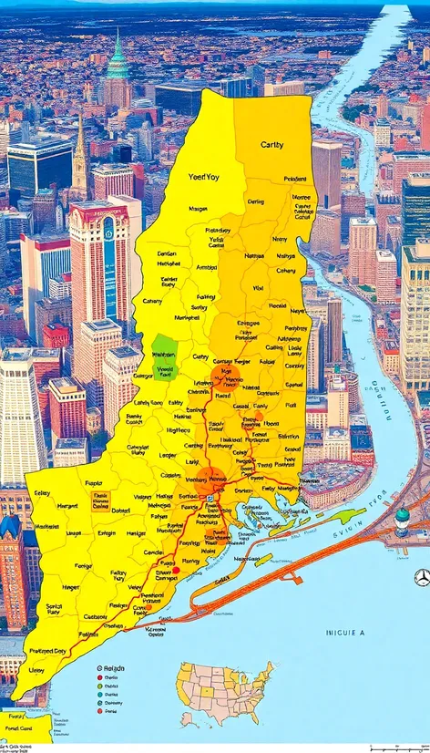 new york state map