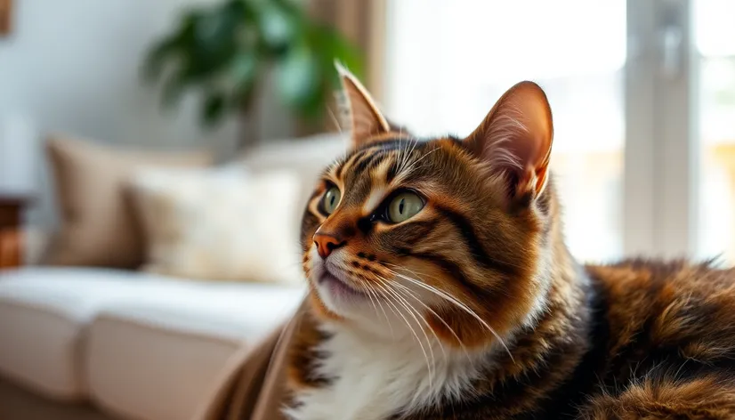 brown and white tabby