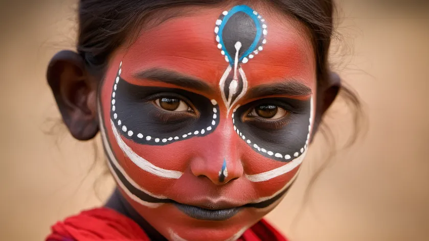 indian face paint