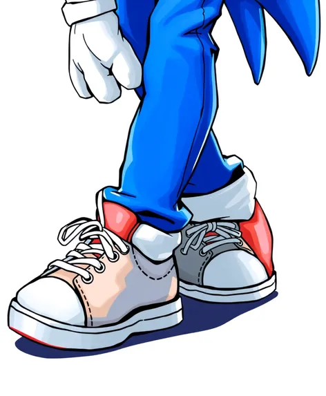 sonic's feet