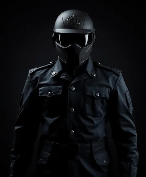 black military suit