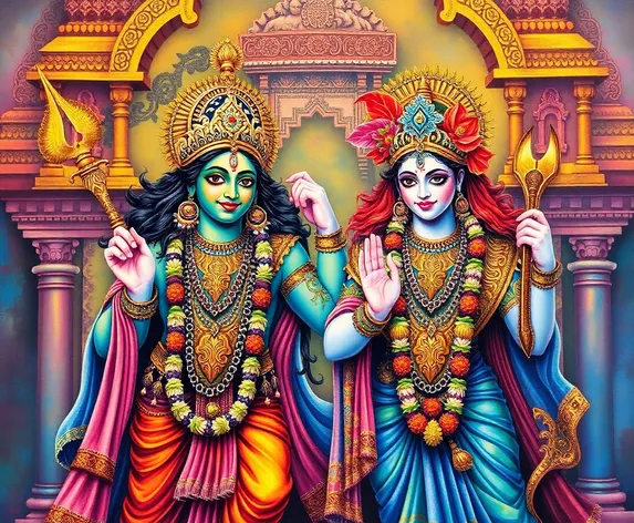 lord rama and krishna