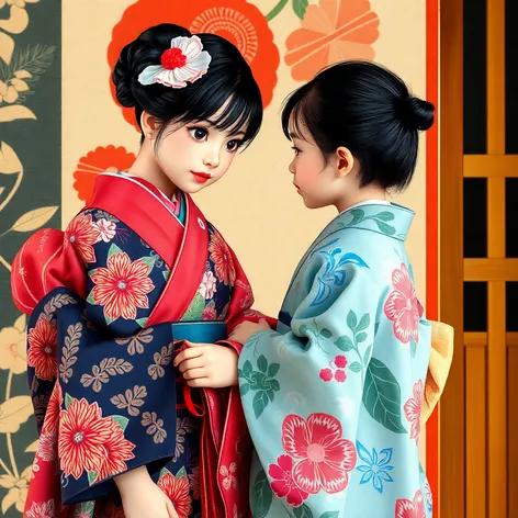 children's kimono