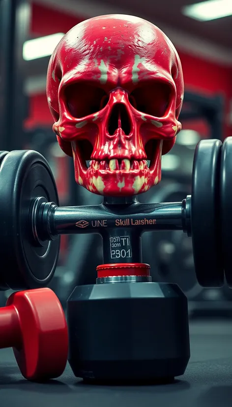 dumbbell skull crusher