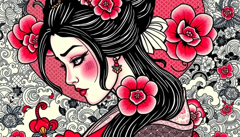 geisha tattoo