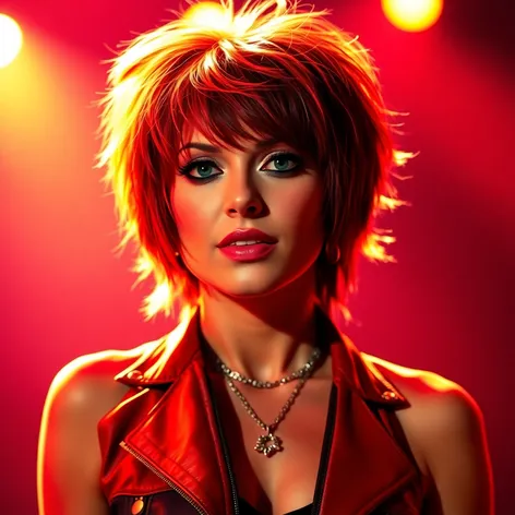 pat benatar short hair